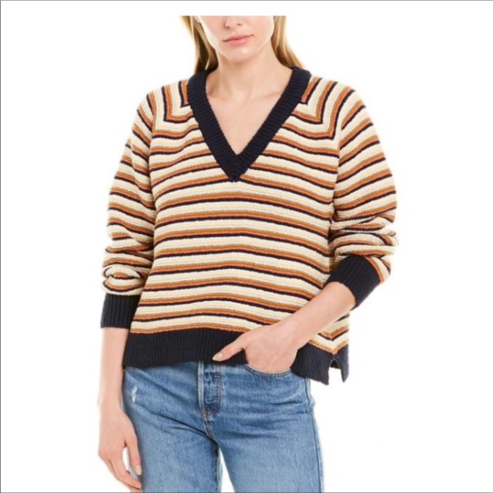 Madewell Striped Arden Sweater S